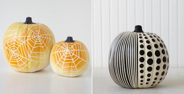 handmade halloween decorations black paint