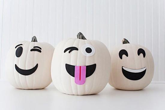 handmade halloween decorations black paint