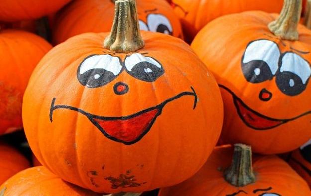 handmade halloween decorations black paint