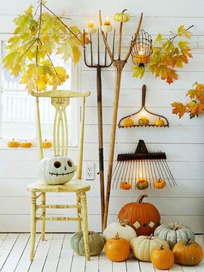 handmade halloween decorations black paint