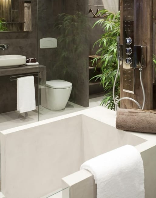 home spa modern bathrooms