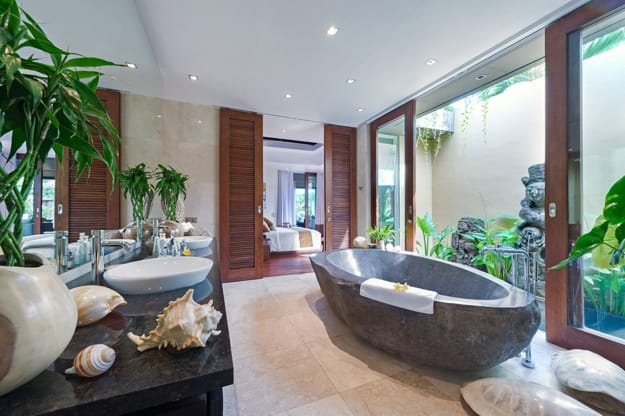 home spa modern bathrooms