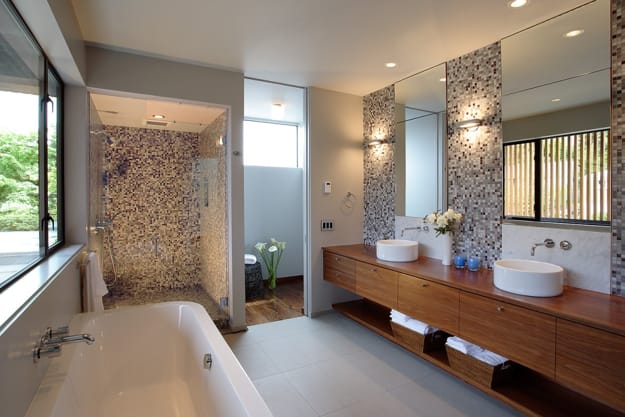 home spa modern bathrooms
