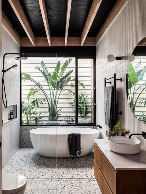 home spa modern bathrooms