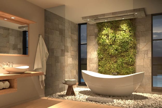 home spa modern bathrooms