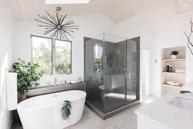home spa modern bathrooms