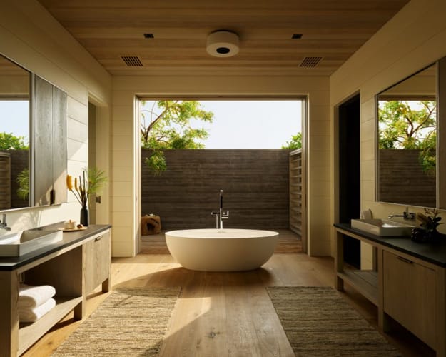 home spa modern bathrooms