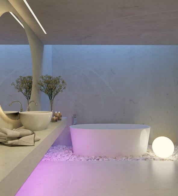 home spa modern bathrooms