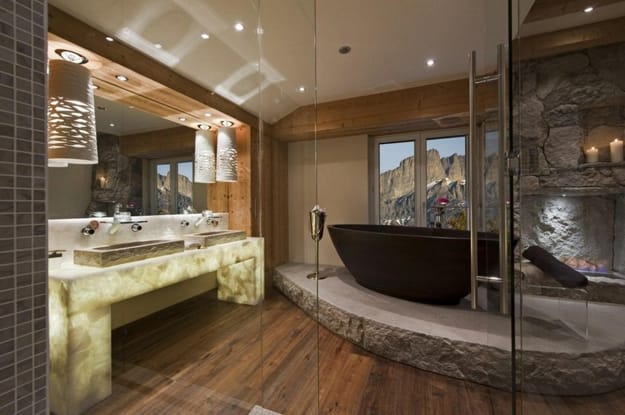 home spa modern bathrooms