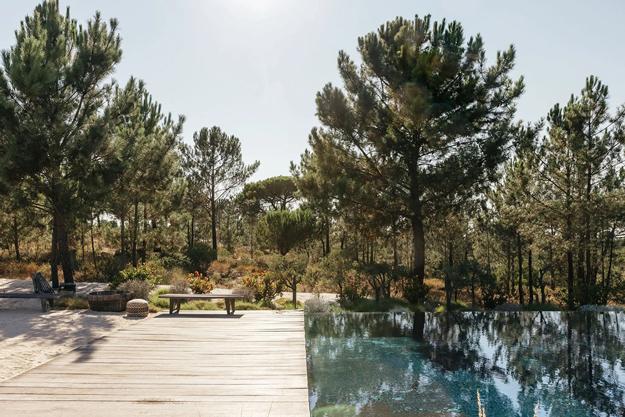 water feature swimming pool