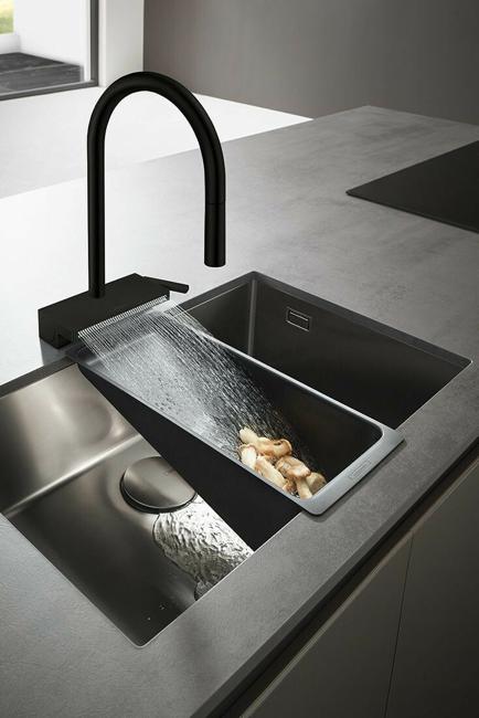contemporary kitchen sinks faucets
