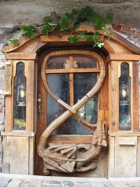 round top wooden doors 