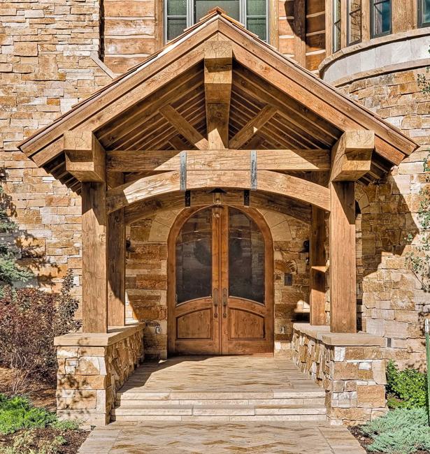 round top wooden doors 