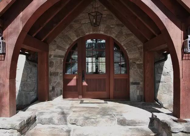 round top wooden doors 