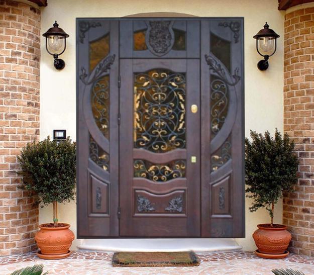 round top wooden doors 