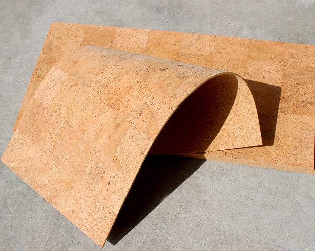 cork flooring pieces