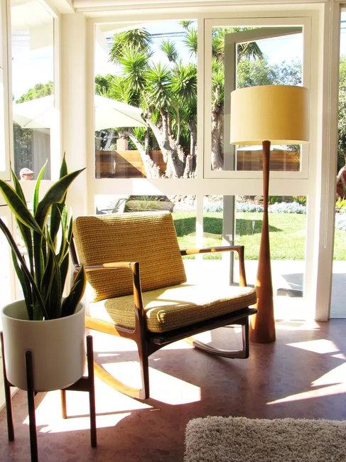 natural floor materials cork contemporary room design