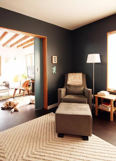 natural floor materials cork contemporary room design
