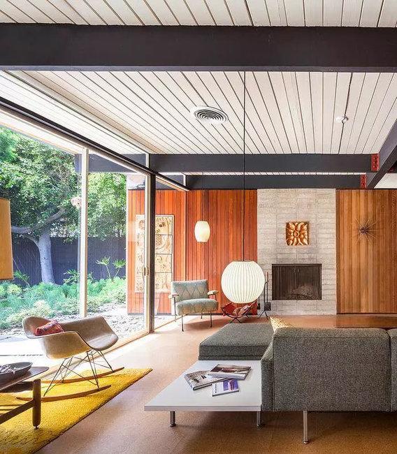 natural floor materials cork contemporary room design