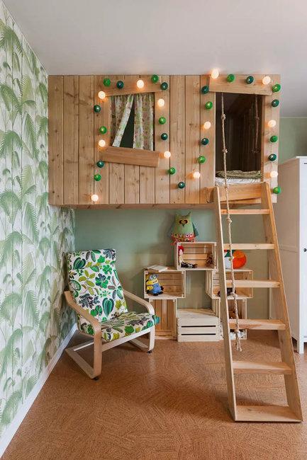 tree house kids playroom idea