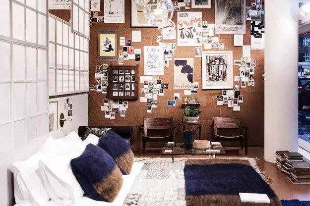 natural sustainable material cork wall design ideas