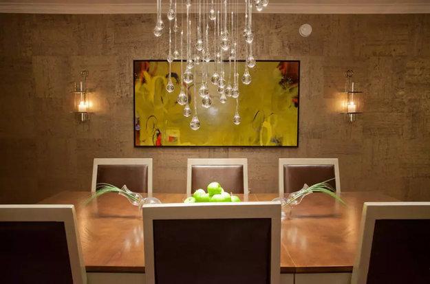 natural sustainable material cork wall design ideas