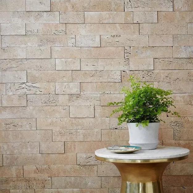 natural sustainable material cork wall design ideas