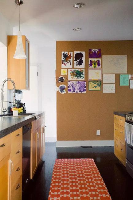 natural sustainable material cork wall design ideas