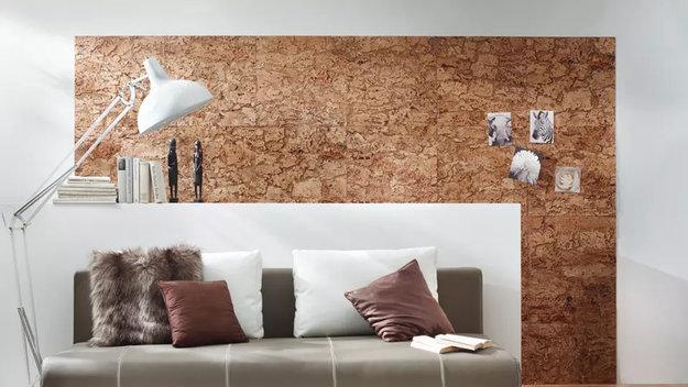 natural sustainable material cork wall design ideas