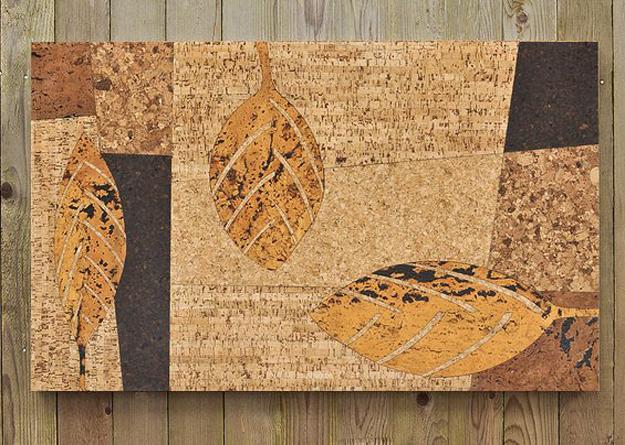 leaf pattern corn panel