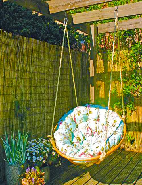 papasan chair swing