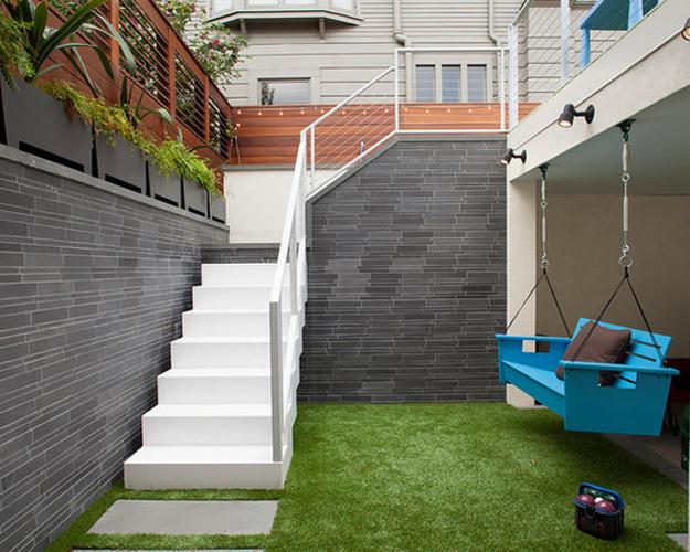 roof suspended bench