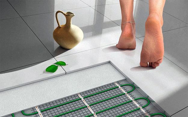 heated floor design
