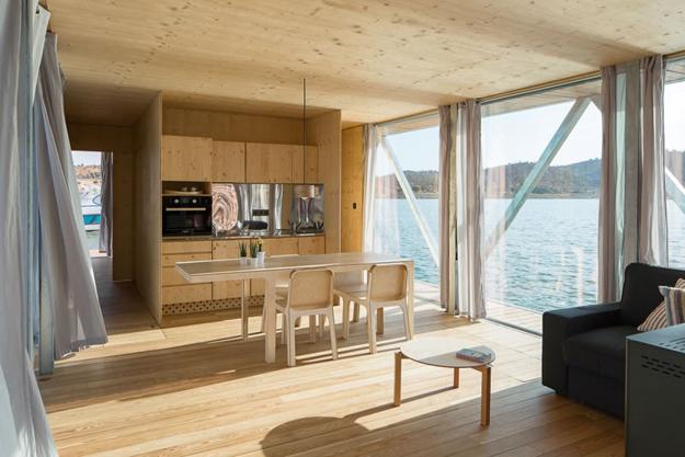 eco friendly interior design small spaces panoramic views