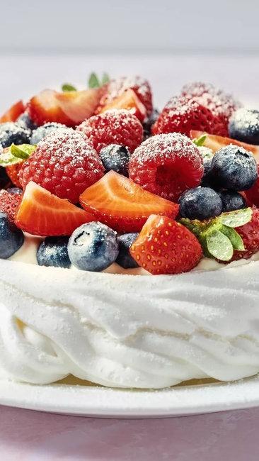 berry cake party ideas