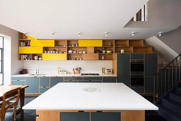 kitchen storage organization wall shelves