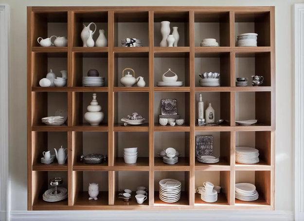 kitchen storage organization wall shelves