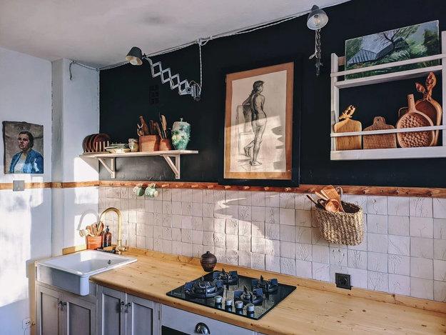 kitchen storage organization wall shelves
