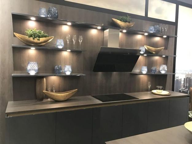 modern open kitchen shelf design ideas tableware displays