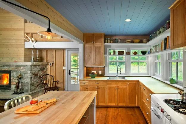 modern open kitchen shelf design ideas tableware displays