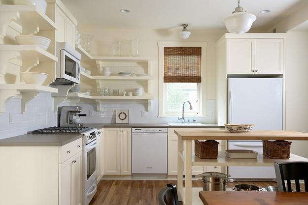 modern open kitchen shelf design ideas tableware displays