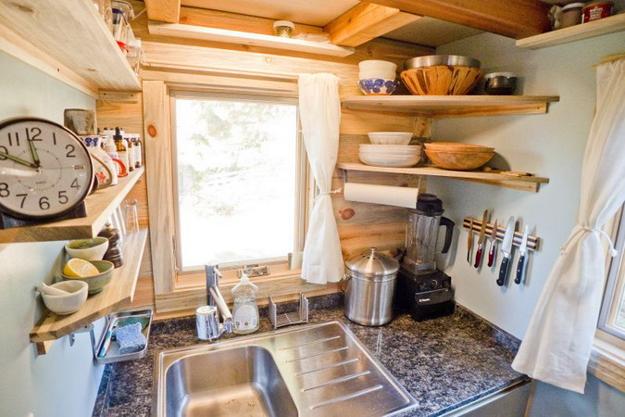 corner shelves small kitchen ideas