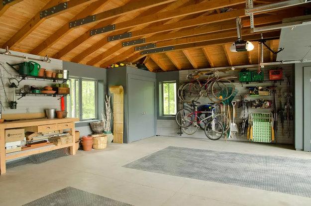 modern garages bright storage spaces