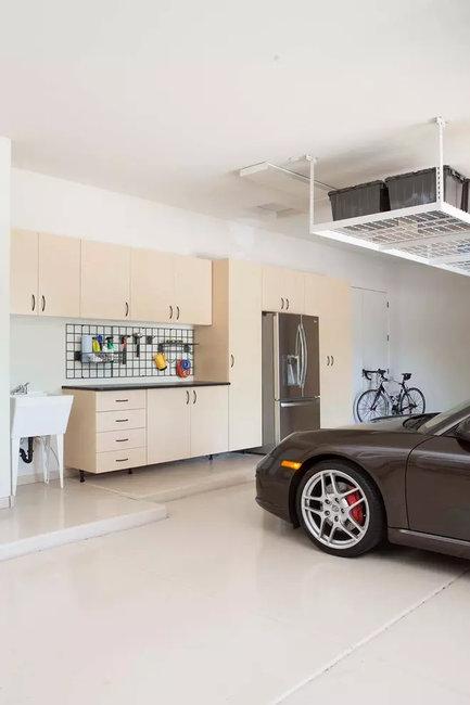 modern garages bright storage spaces