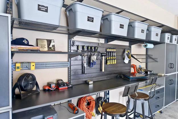 modern garages bright storage spaces
