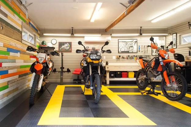 modern garages bright storage spaces