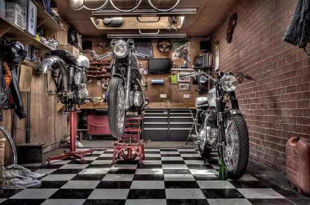 modern garages bright storage spaces