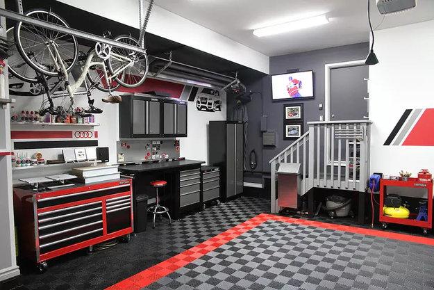 modern garages bright storage spaces