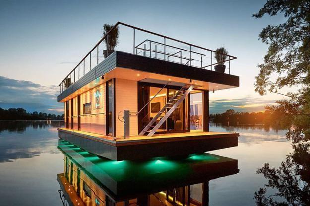 floating home design idea