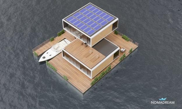 floating home design idea